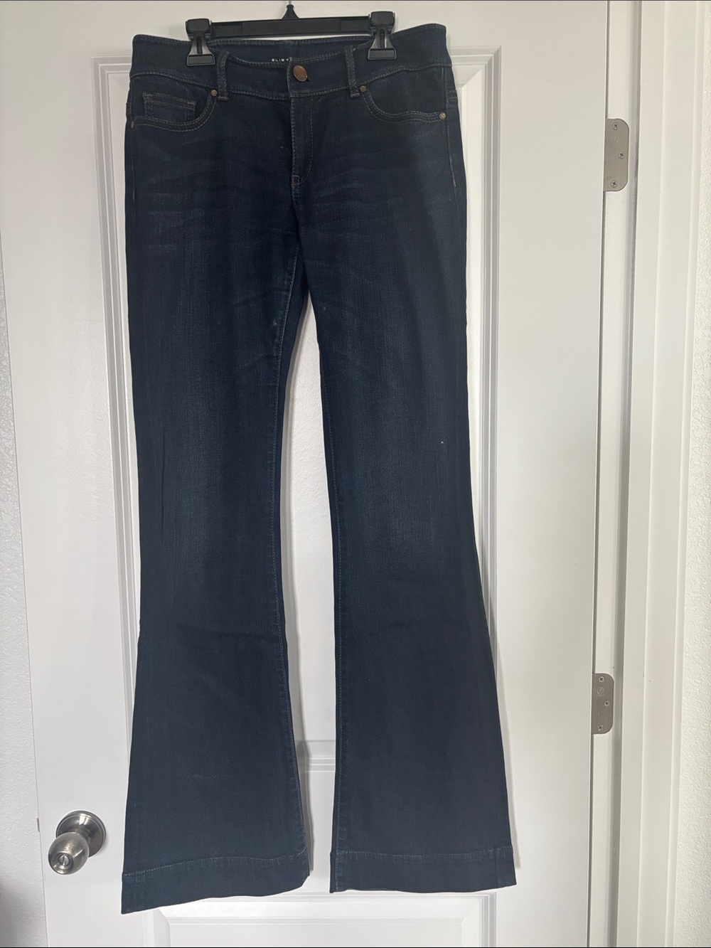 Dark Blue Women's Flare Jeans